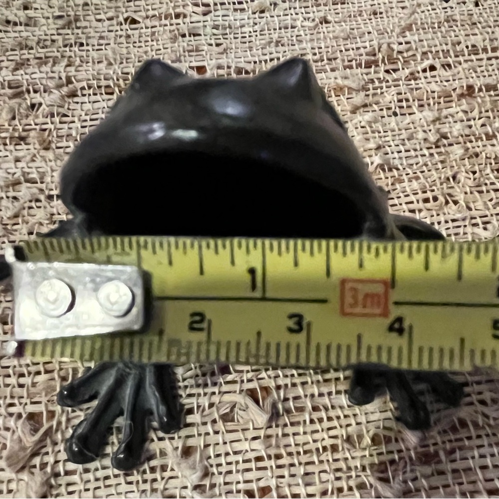 Vintage Bronze Frog Standing 3.5” - Picture 8 of 11